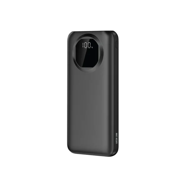 Green Lion Nairo 10000mAh Power Bank – Black