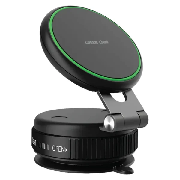 Green Lion GX-41 MagSafe Suction Phone Holder – Black