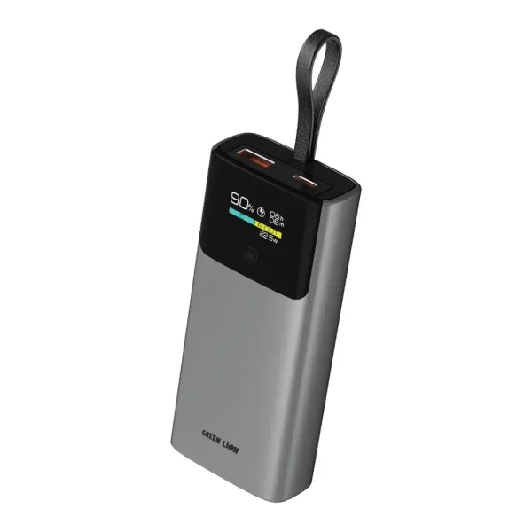 Green Lion Voltix 10000mAh Power Bank PD20W – Grey