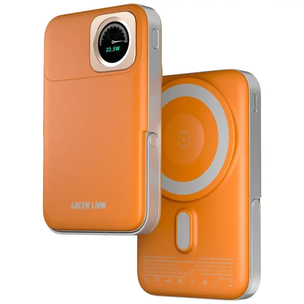 Green Lion Volt Gauge 10000mAh Power Bank – Orange
