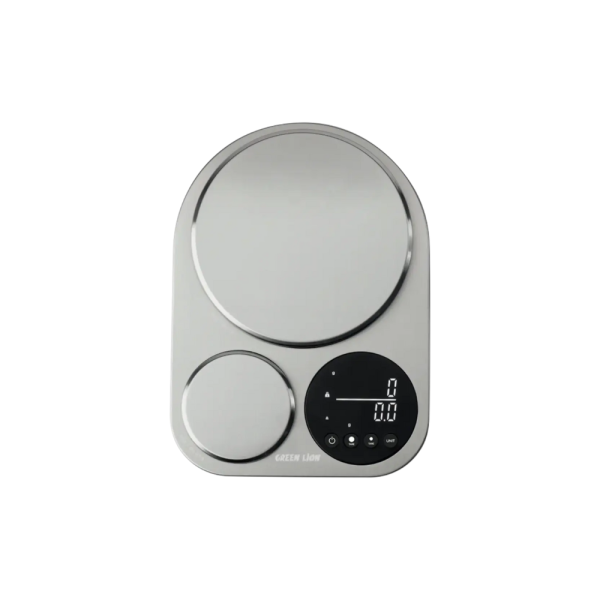Green Lion Dual Kitchen Scale – Silver
